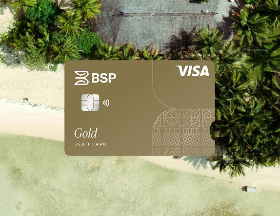 Gold Visa Debit Card