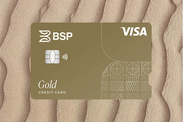 Gold Visa Debit Card