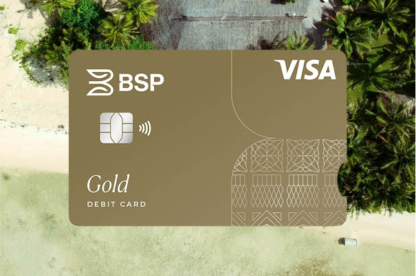Gold Visa Debit Card